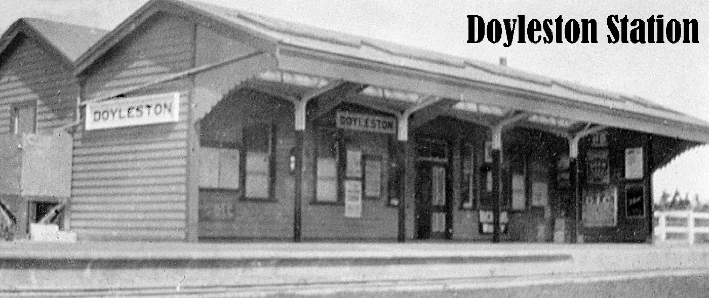 Railway through Doyleston