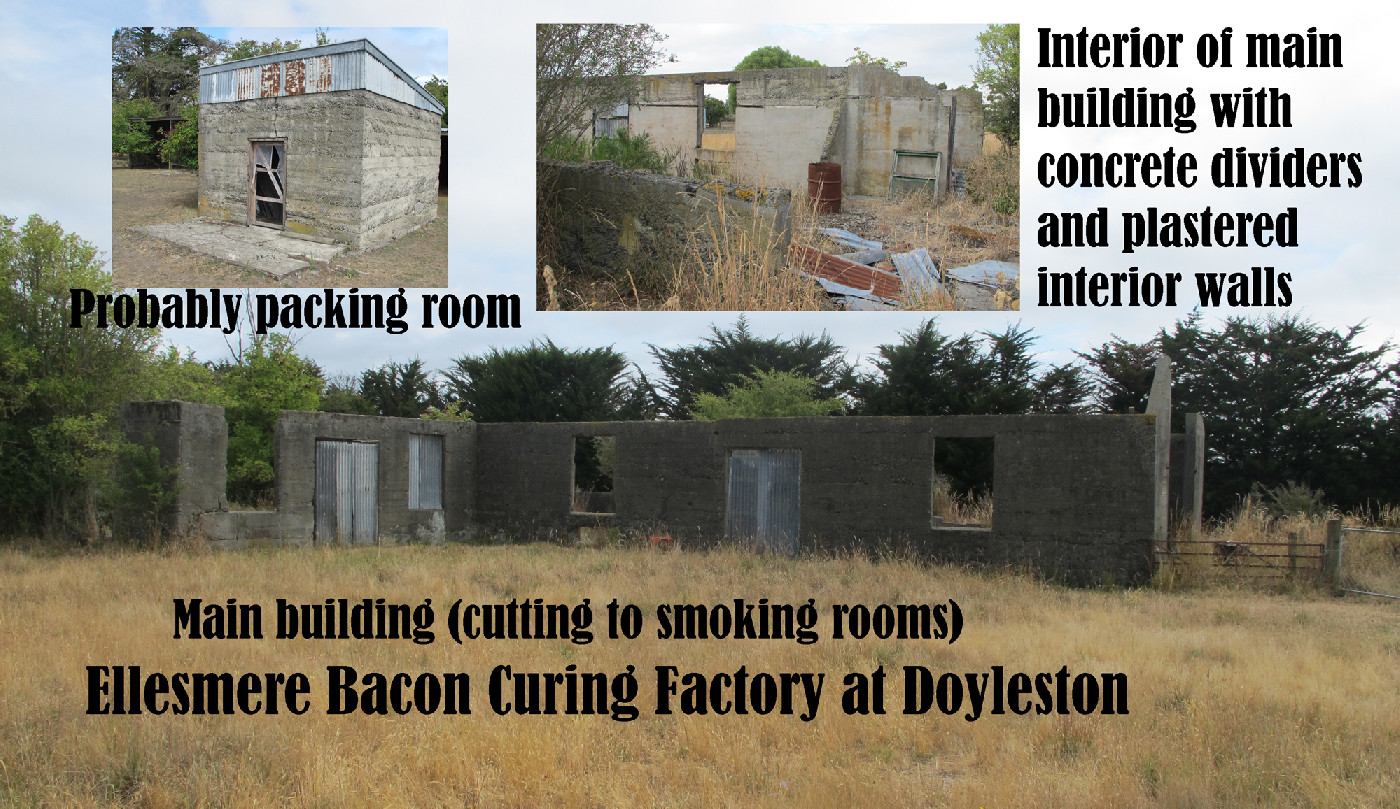 Early businesses supporting agriculture in Doyleston