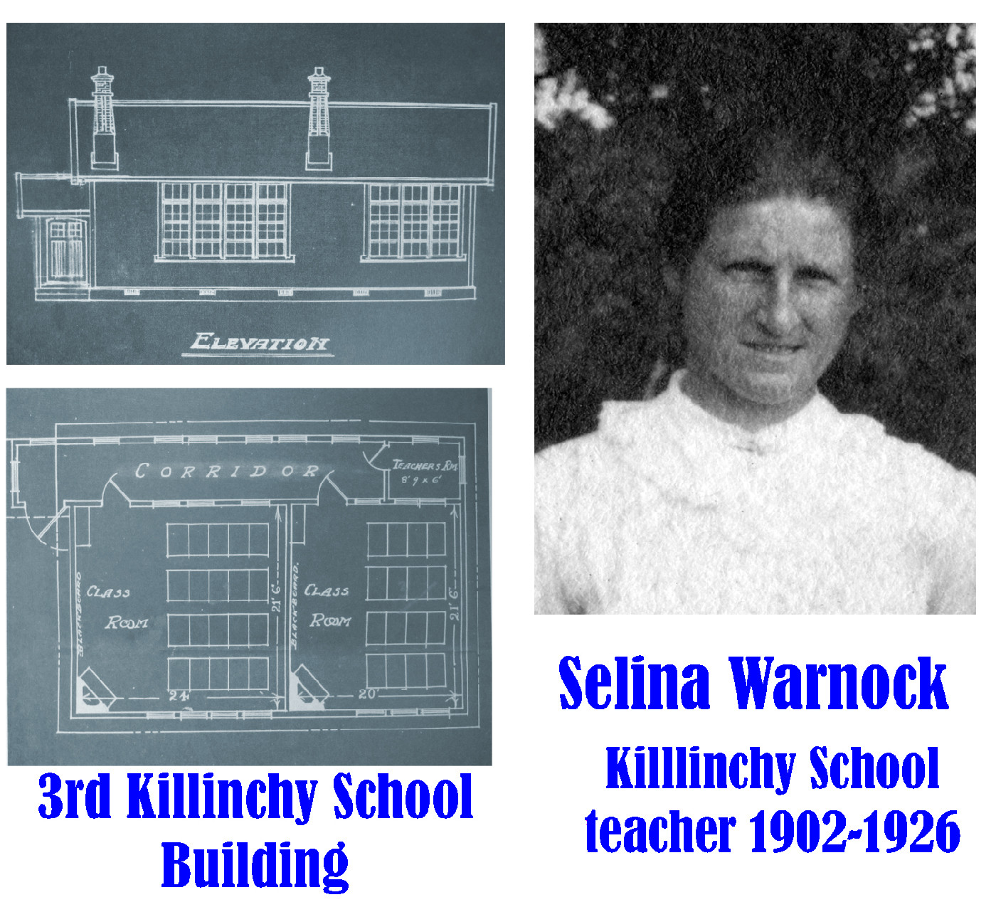 Killinchy School during the reign of Selina Warnock 1902-26