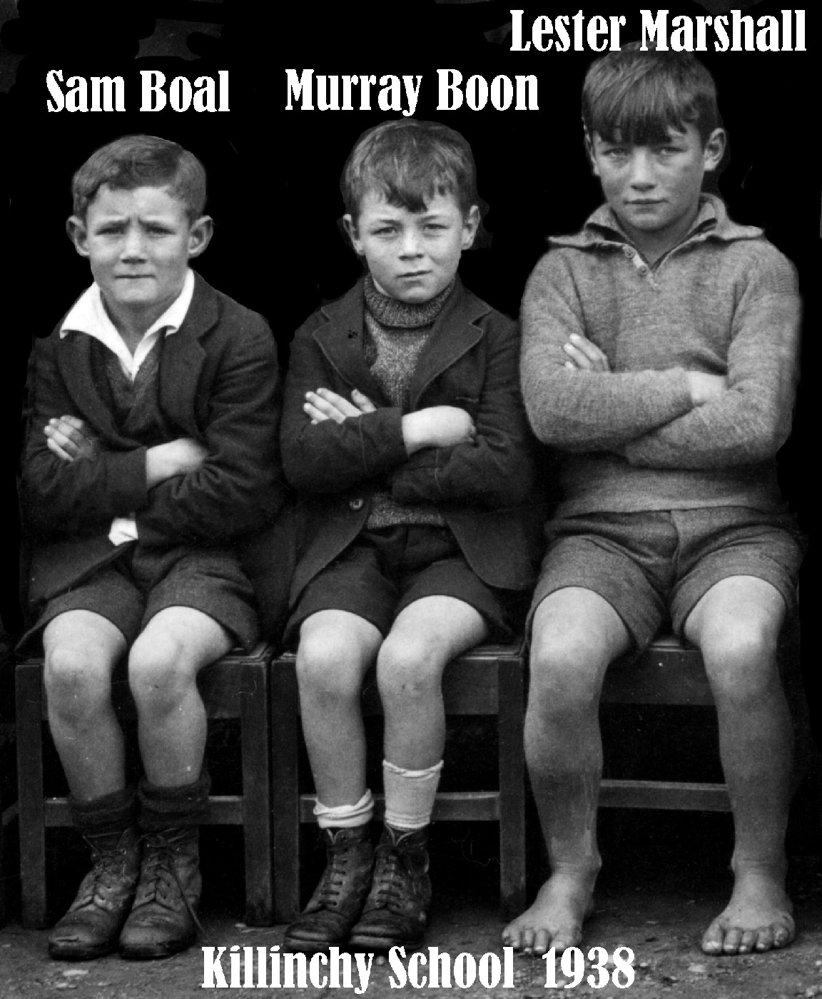 Murray Boon at Killinchy School