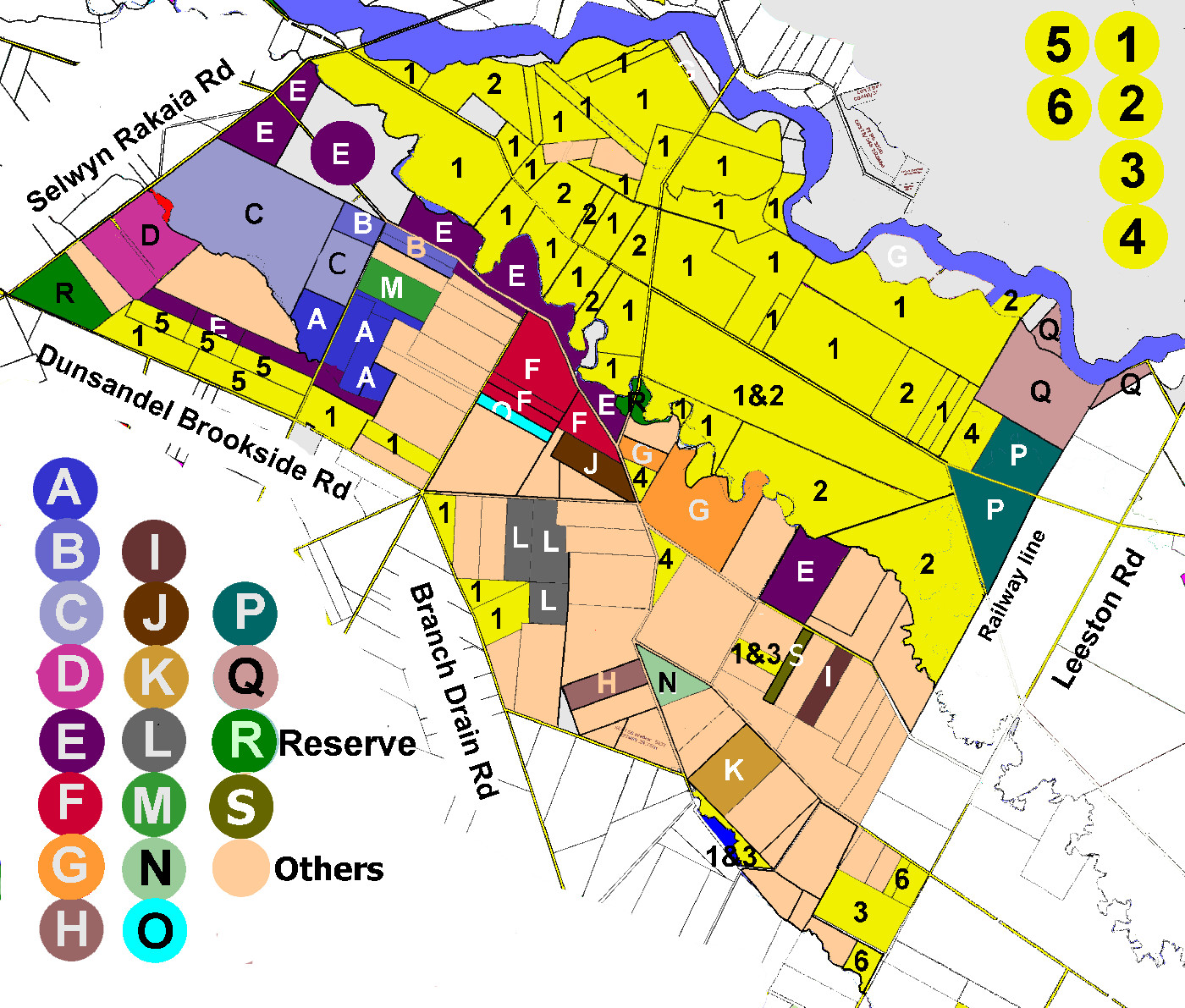 People who bought land in Brookside from the Provincial Government