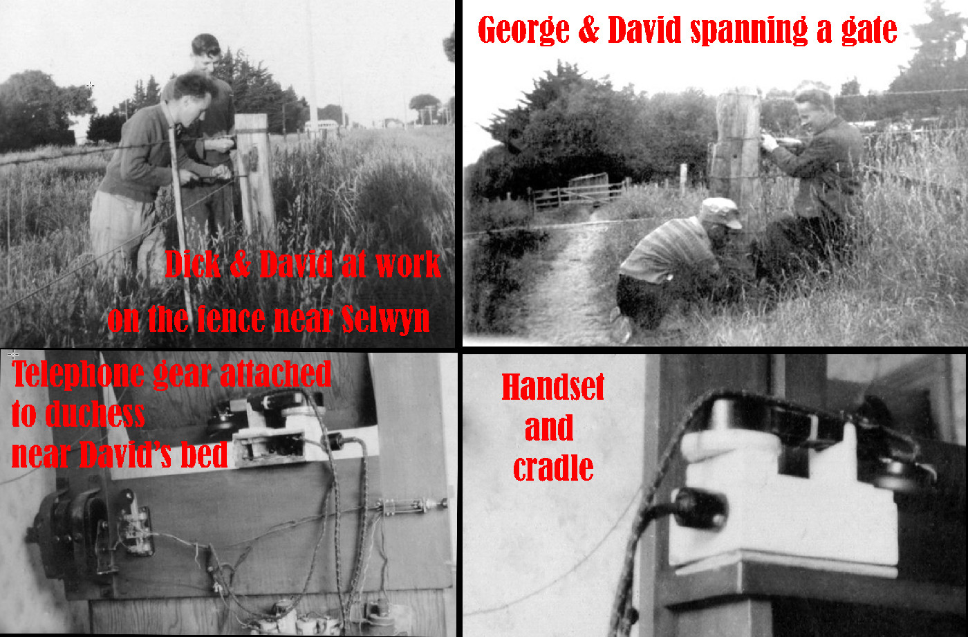 David Eddy's telephone line to the town of Selwyn