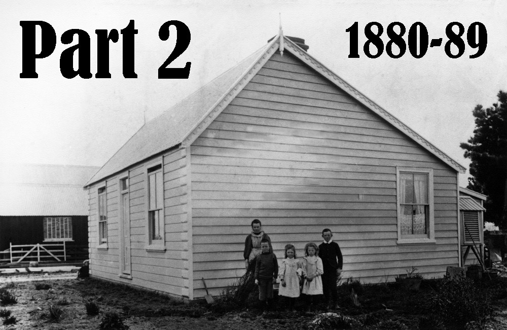 First Dunsandel Hall/Library in the background on the left-hand-side. Courtesy Reg Brown