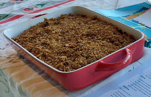Joyce's Tuna Casserole, 2023 Heritage Bake and Share Event, Te Ara Ātea, Rolleston, 15 October 2023