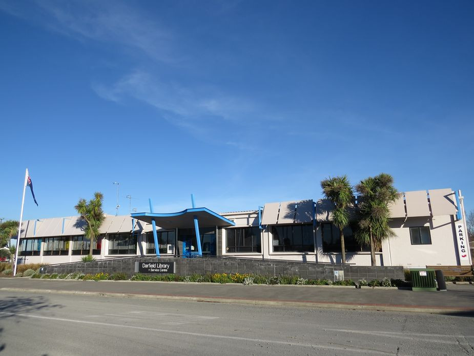 Whenua Kura Darfield Library and Service Centre.
Source: Selwyn District Council website: https://eservices.selwyn.govt.nz/facilities/facility/darfield-library-and-service-centre