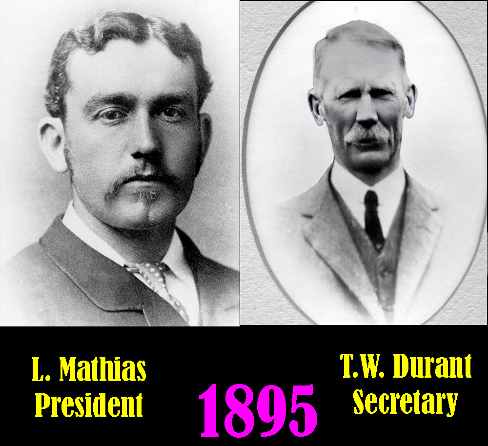 1895     26th Year of the Ellesmere Agricultural &amp; Pastoral Association