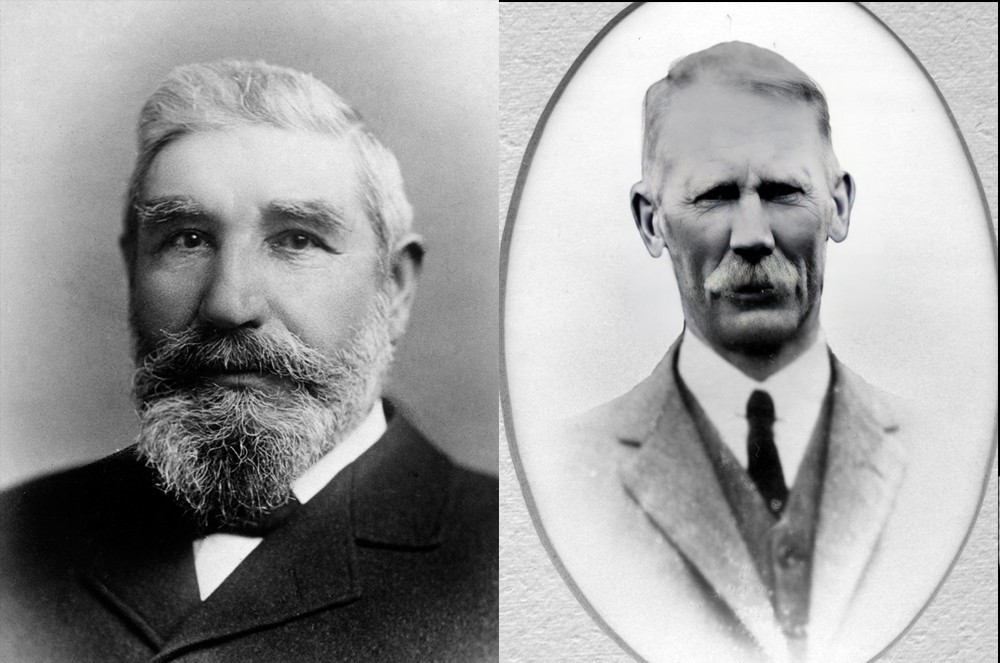 Left- David McMillan (President)

Right- T.W. Durant (Secretary)

1894