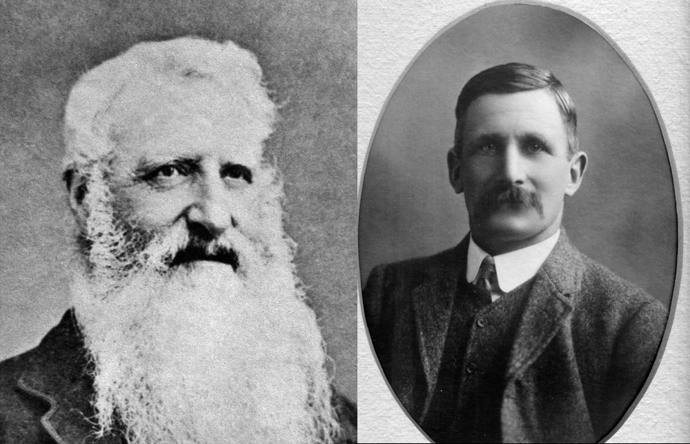 Left- R.B. Willis (President)

Right- Geo Rennie (Secretary)

1891
