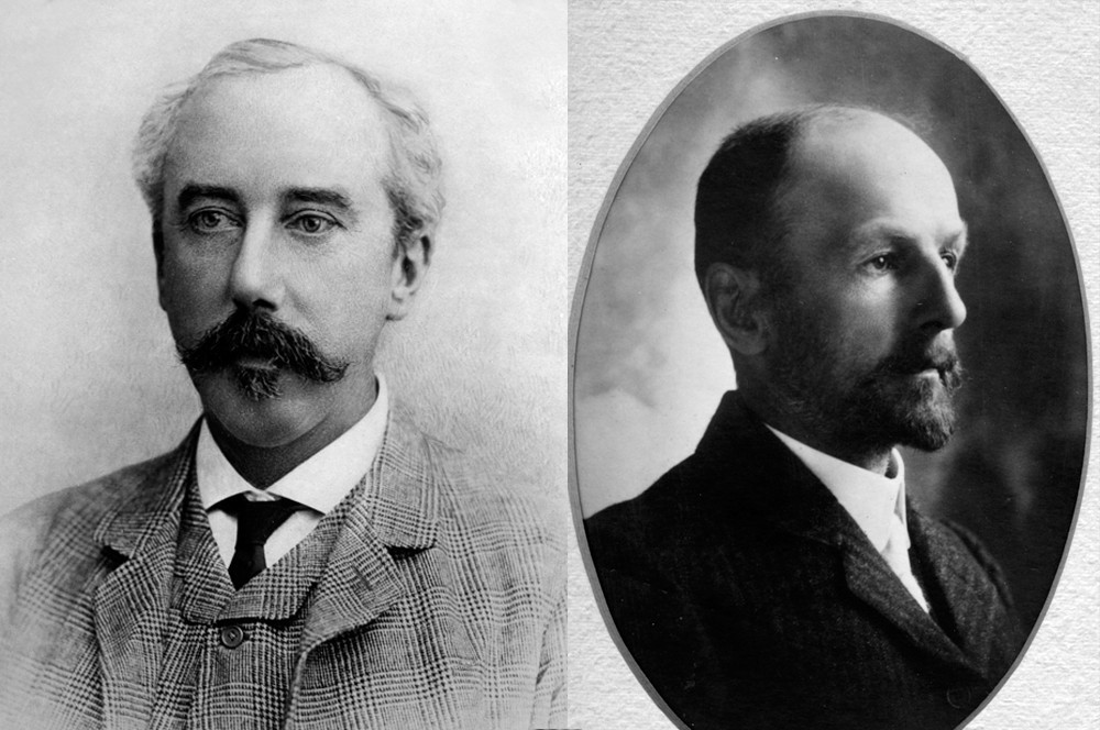 Left- J.R Campbell President
Right- F. Jameson Secretary

1888