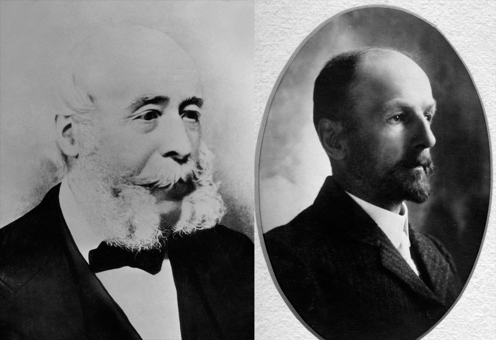 Left- D. Marshall (President)

Right- E. Jameson (Secretary)

1883