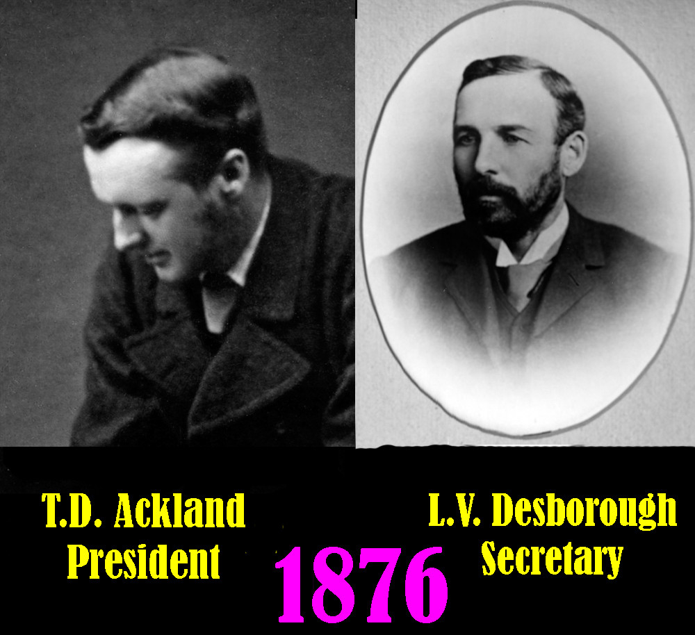 1876    7th  Year of the Ellesmere Agricultural &amp; Pastoral Association