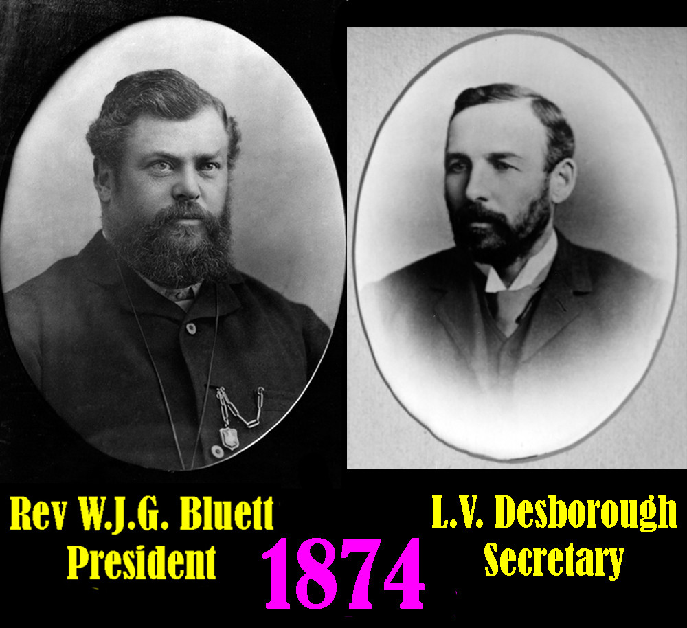 1874    5th  Year of the Ellesmere Agricultural &amp; Pastoral Association