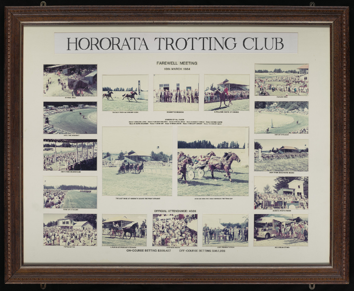Hororāta Trotting Club Farewell Meeting