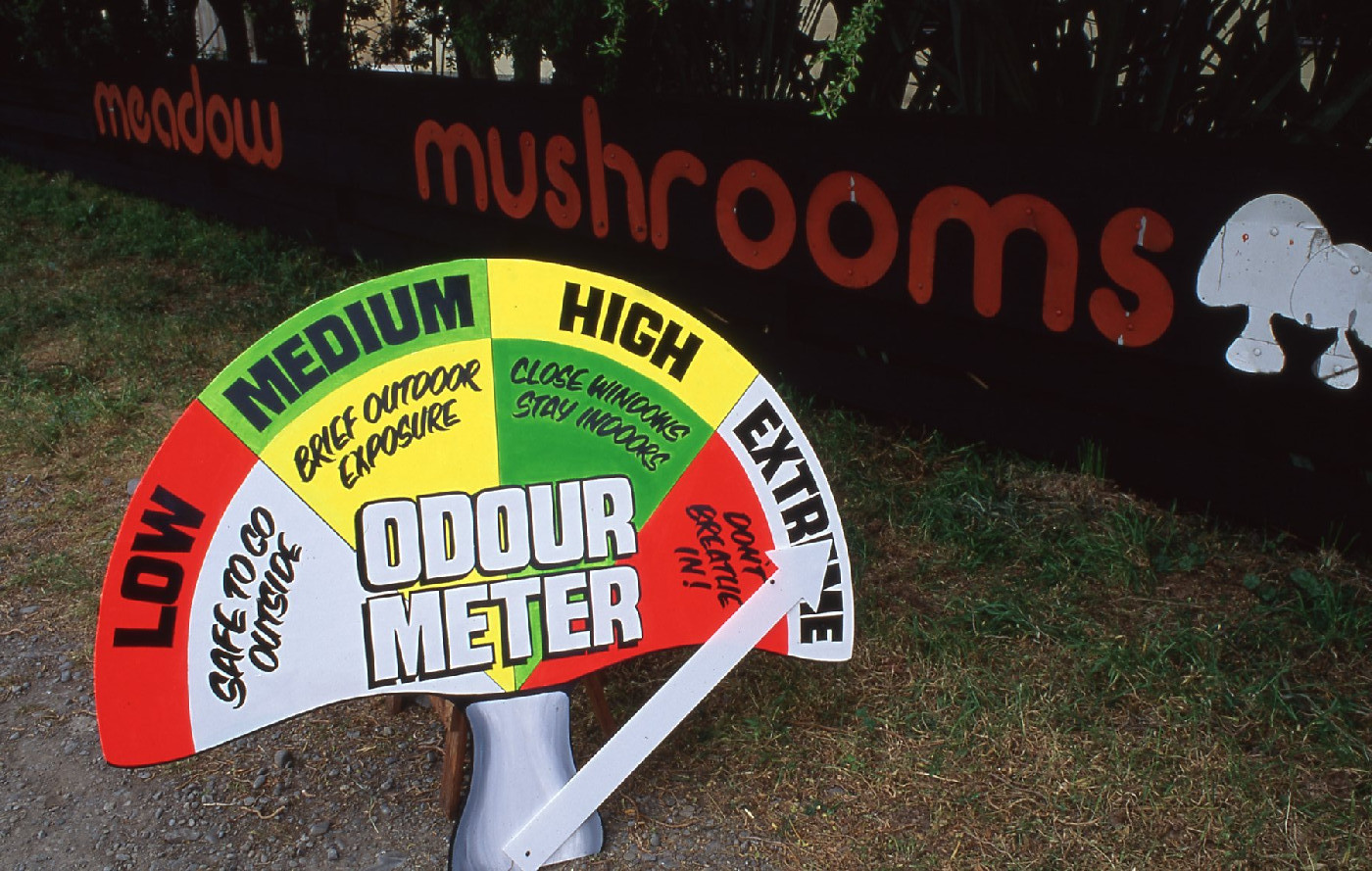 Sweet PEA odour meter, Springs Road, Prebbleton c.1991