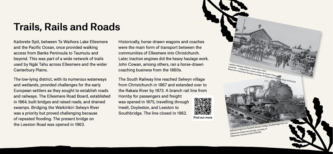 Trails, Rails and Roads in Ellesmere