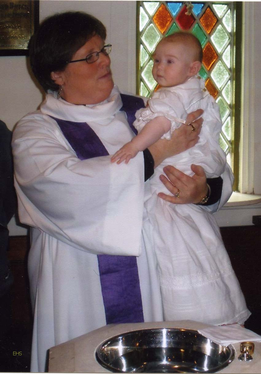 A Christening at St Johns Anglican, Leeston 2009 Courtesy of Betty Walls
EHS-3377 
