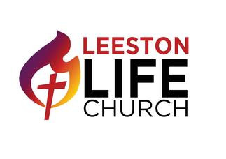 Logo of Leeston Life Church.