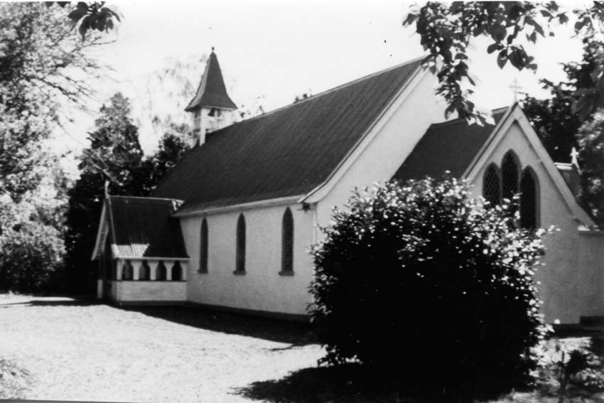 St Johns Anglican Church Leeston Built 1872.  
Courtesy of Ellesmere Camera Club
EHS-1553 