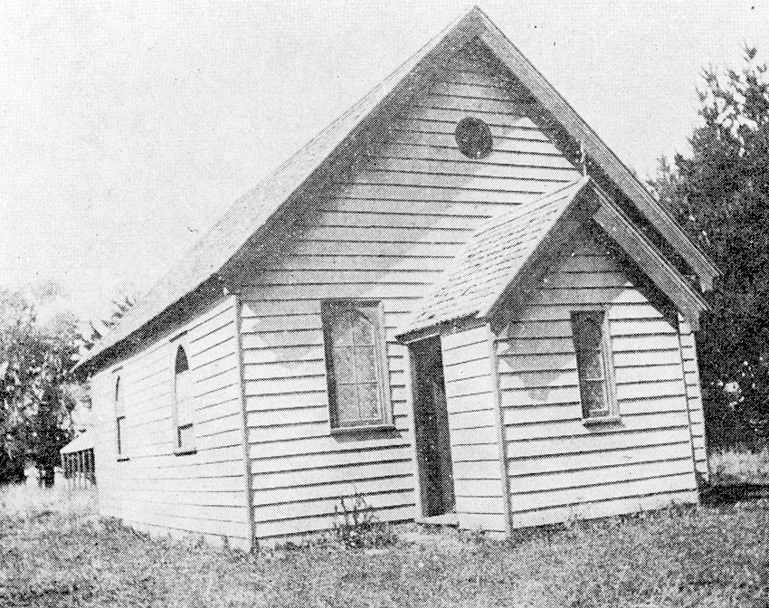 Irwell Methodist Church, built 1867 (1913 photo) Courtesy of Ellesmere Camera Club. Ellesmere Historic Society Cameraclub-313.