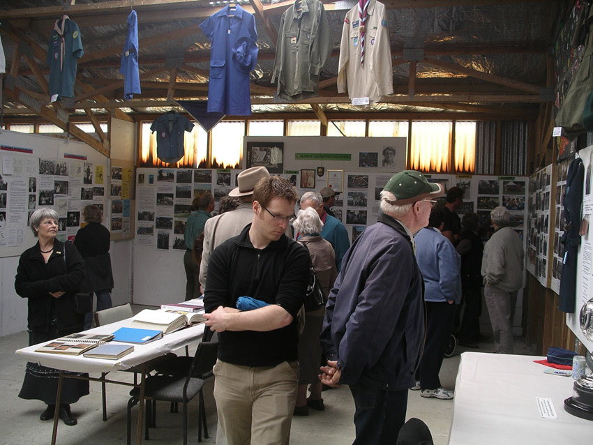 Ellesmere Historical Society display at the Ellesmere A&P Show, 2009.
