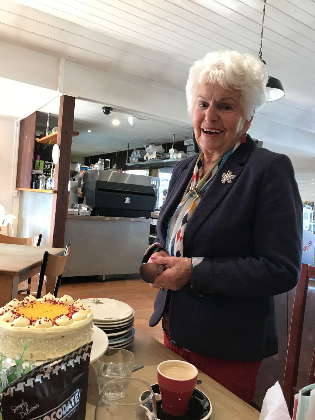 Mavis Barnett (nee Sheat), photographed in 2020 by Stephanie Barnett.