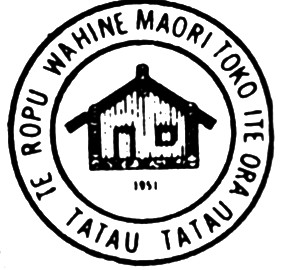 Early logo of the Te Rōpū Wahine Māori Toko i te Ora (Maori Women’s Welfare League Inc.)
Source: NZ History website https://nzhistory.govt.nz/women-together/maori-womens-welfare-league